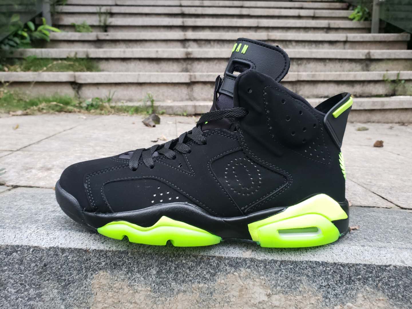 New Jordan 6 Retro Black Fluorscent - Click Image to Close